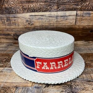 Vintage FARRELL'S Ice Cream Parlor Hat & Ice Cream Cone Topper...RARE!! Detroit